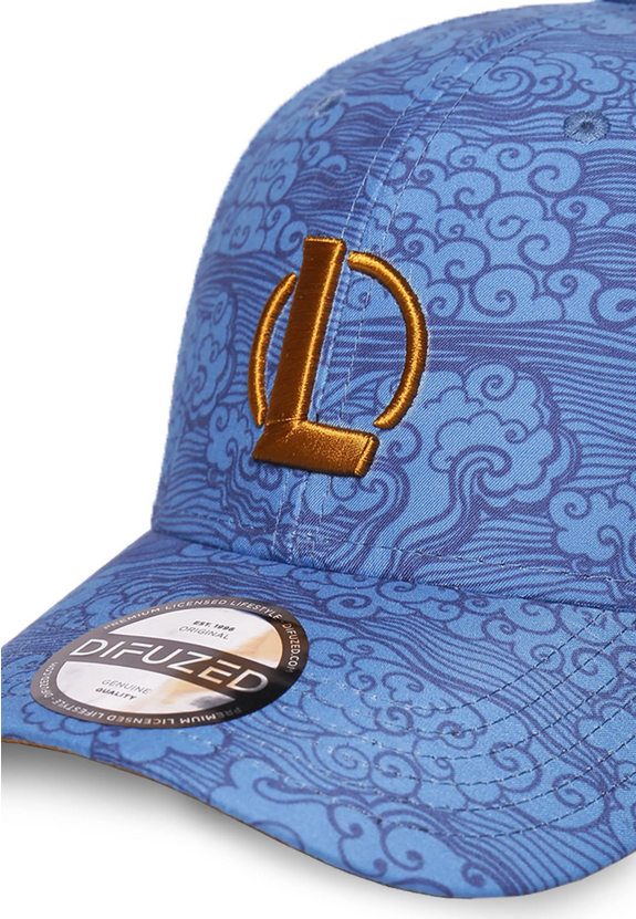 League Of Legends - Cappellino regolabile Yasuo unisex Azzurro