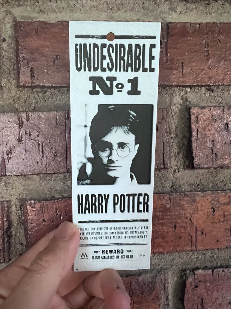 Segnalibro Harry Potter Undesirable